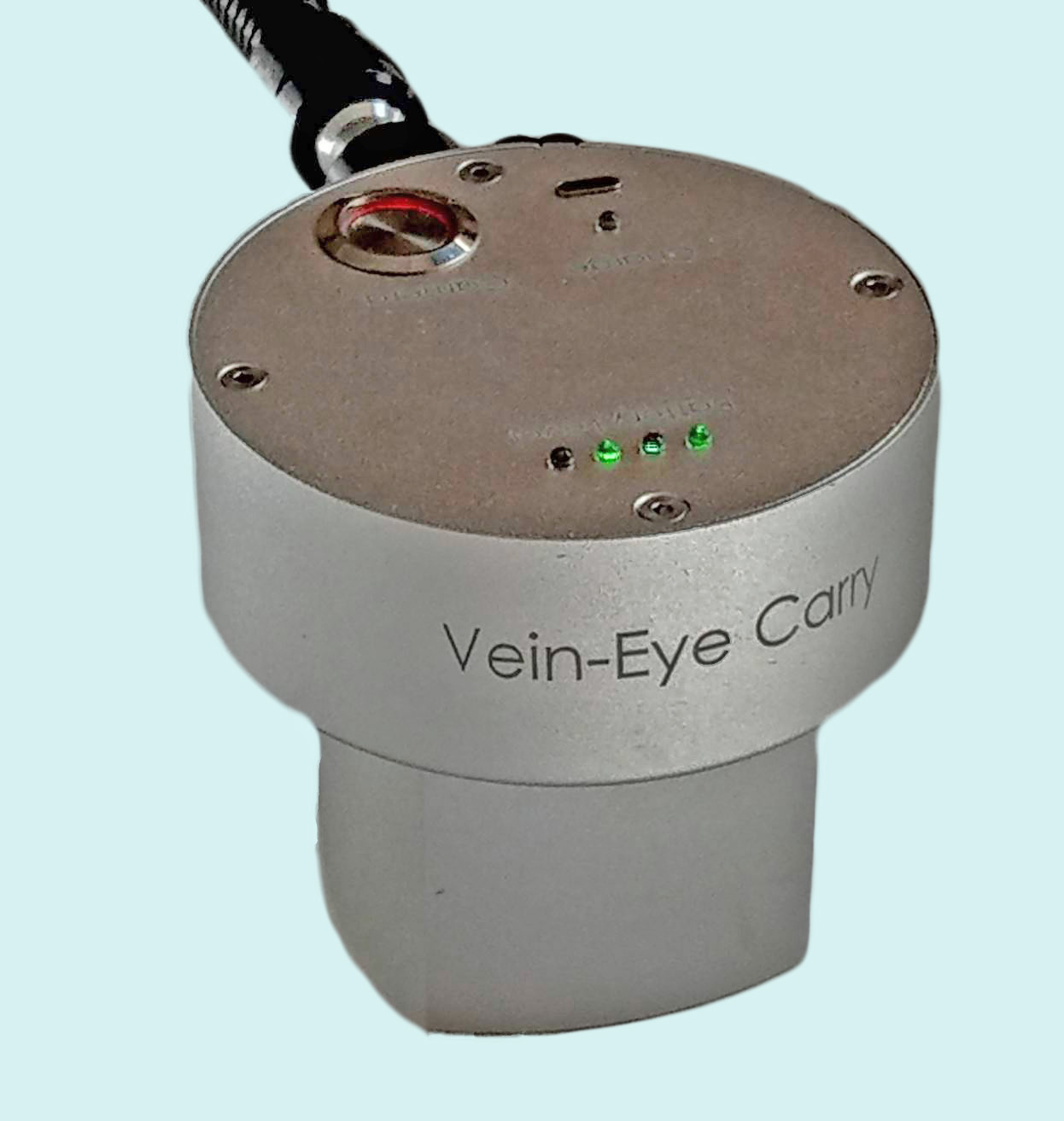 close-up view of VEC03 of vein detecting devices