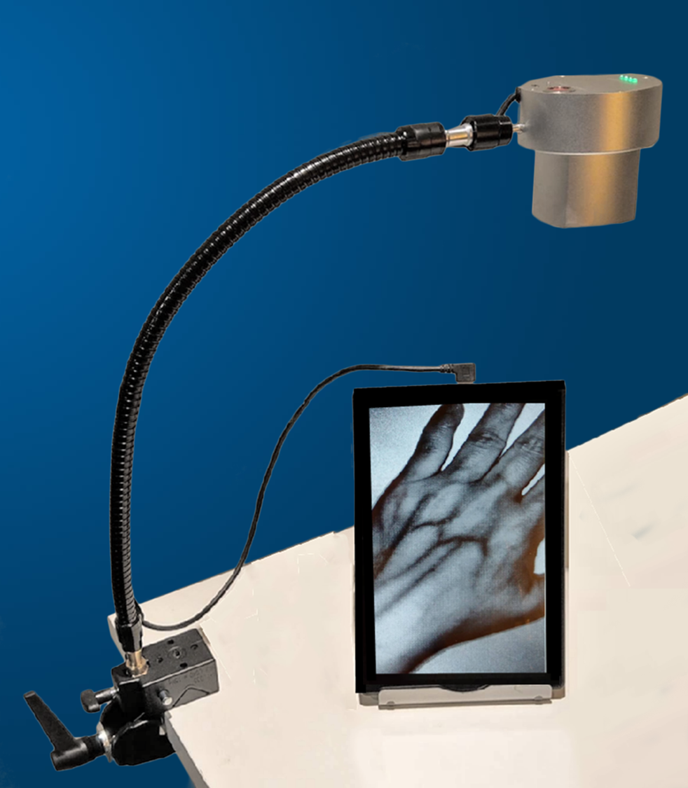 All the components for the entire vein viewing device are here